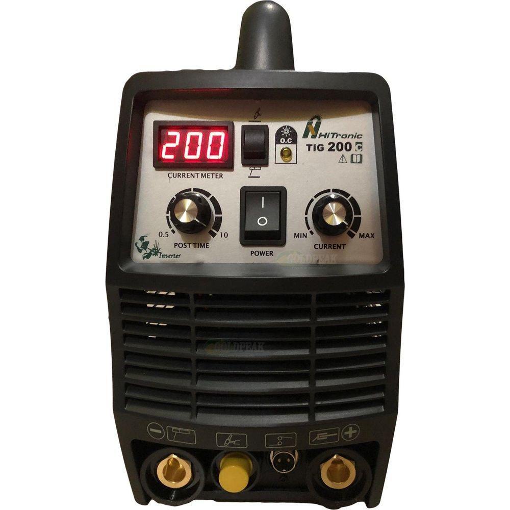 Hitronic TIG 200S / 200C DC Inverter Welding Machine - Goldpeak Tools PH Hitronic Hitronic TIG 200S / 200C DC Inverter Welding Machine - Goldpeak Tools PH Hitronic