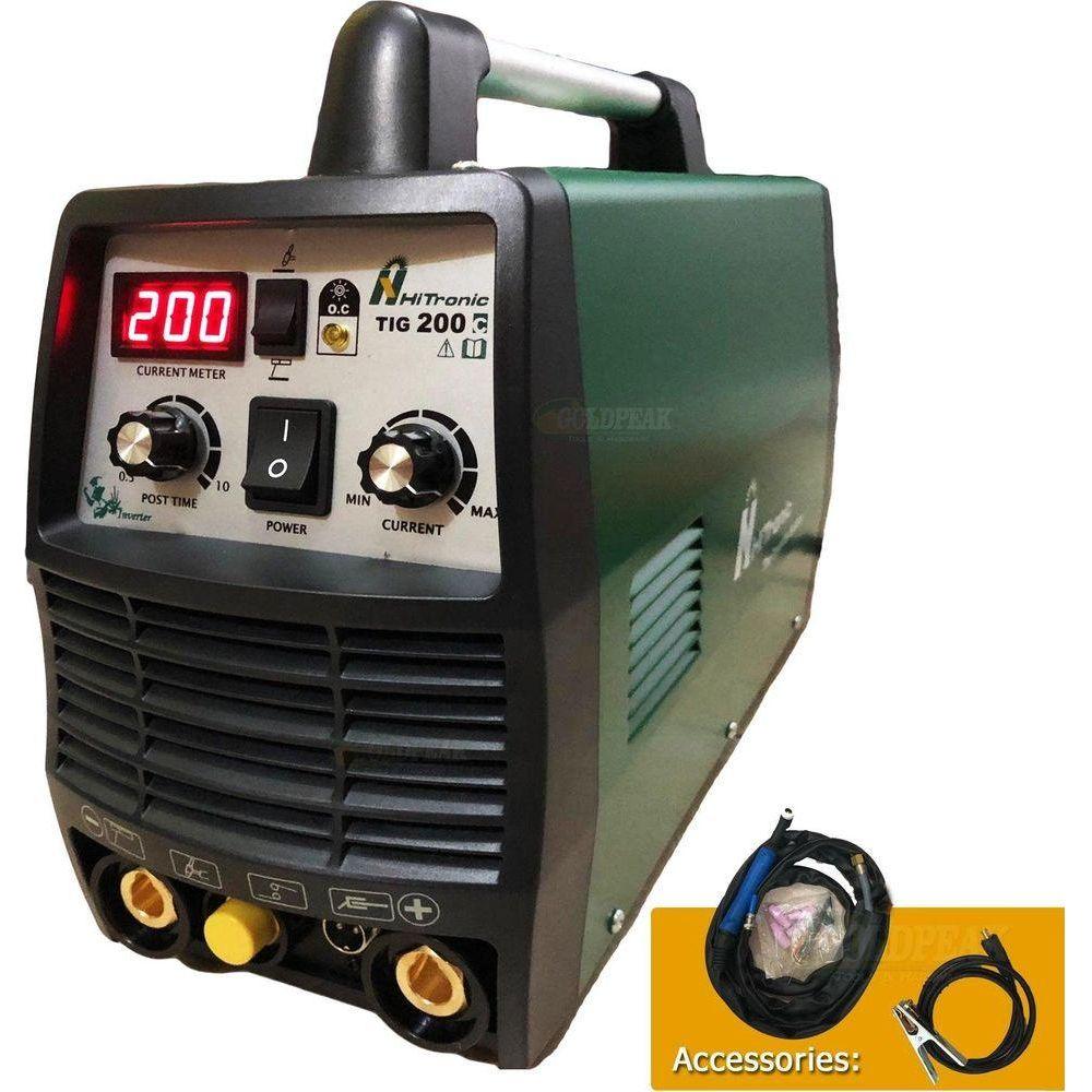 Hitronic TIG 200S / 200C DC Inverter Welding Machine - Goldpeak Tools PH Hitronic Hitronic TIG 200S / 200C DC Inverter Welding Machine - Goldpeak Tools PH Hitronic