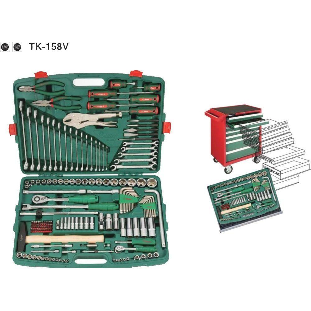 Hans TK-158V 158pcs. Socket Wrench & Hand Tools Set (1/4" & 1/2" DR) | Hans by KHM Megatools Corp. Hans TK-158V 158pcs. Socket Wrench & Hand Tools Set (1/4" & 1/2" DR) | Hans by KHM Megatools Corp.