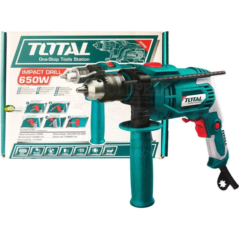 Total TG1061336 Impact Drill / Hammer Drill - Goldpeak Tools PH Total Total TG1061336 Impact Drill / Hammer Drill - Goldpeak Tools PH Total