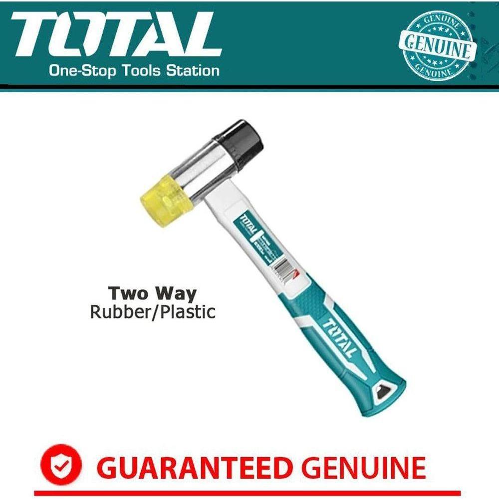 Total THT77406 Two Way Rubber Mallet / Plastic Hammer | Total by KHM Megatools Corp. Total THT77406 Two Way Rubber Mallet / Plastic Hammer | Total by KHM Megatools Corp.