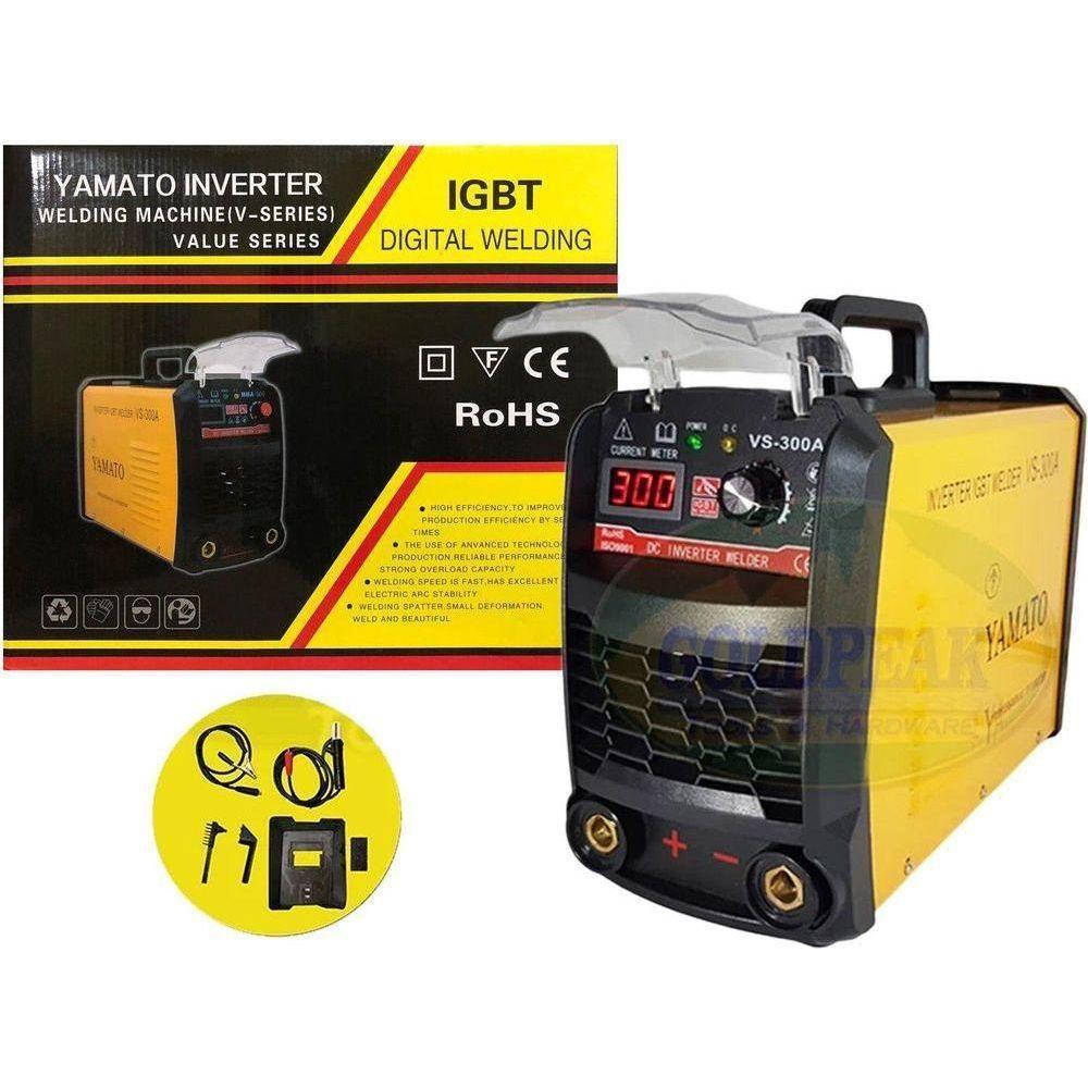 Yamato VS-300A DC Inverter Welding Machine (V-Series) - Goldpeak Tools PH Yamato Yamato VS-300A DC Inverter Welding Machine (V-Series) - Goldpeak Tools PH Yamato