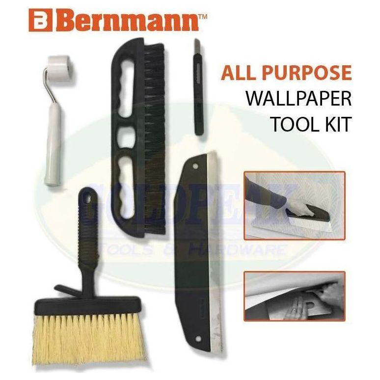 Bernmann B-38905 All Purpose Wallpaper Tool Kit - Goldpeak Tools PH Bernmann Bernmann B-38905 All Purpose Wallpaper Tool Kit - Goldpeak Tools PH Bernmann