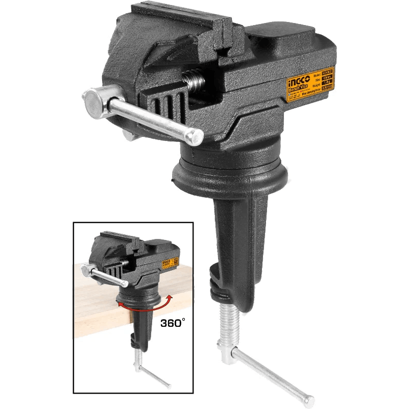 Ingco HBV082 Table Bench Vise with Anvil 2" - KHM Megatools Corp.