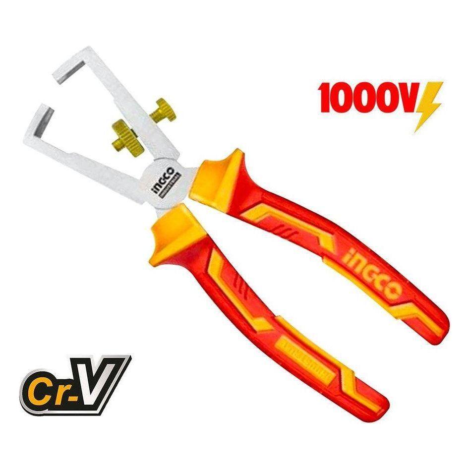 Ingco HIWSP28160 Insulated Wire Stripping Pliers 6" - KHM Megatools Corp. Ingco HIWSP28160 Insulated Wire Stripping Pliers 6" - KHM Megatools Corp.