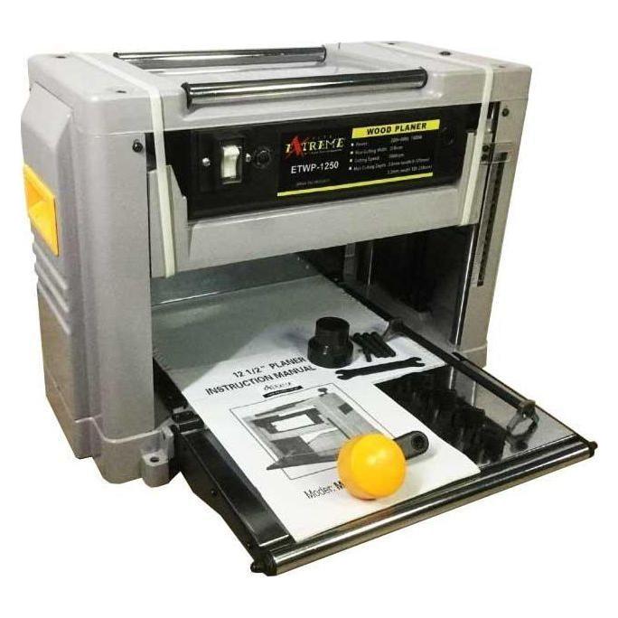 Extreme ETWP-1250 Thickness Planer / Bench Planer 1500W - KHM Megatools Corp. Extreme ETWP-1250 Thickness Planer / Bench Planer 1500W - KHM Megatools Corp.