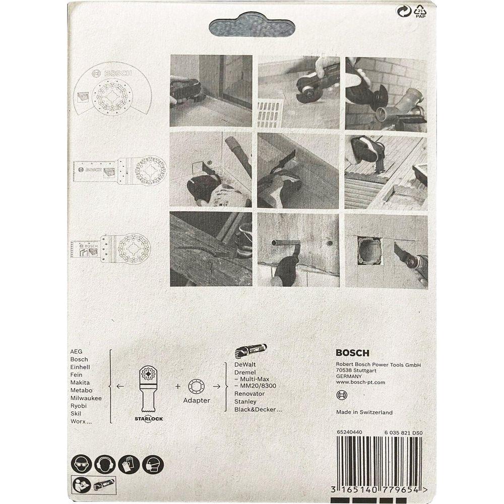 Bosch Starlock Tile Accessory Kit Set for Oscillating Tools (3pcs) - KHM Megatools Corp. Bosch Starlock Tile Accessory Kit Set for Oscillating Tools (3pcs) - KHM Megatools Corp.