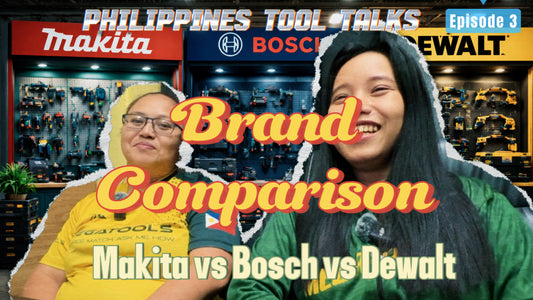PH Tool Talks Episode 3 | Makita vs Bosch vs Dewalt Philippines Brand Comparison