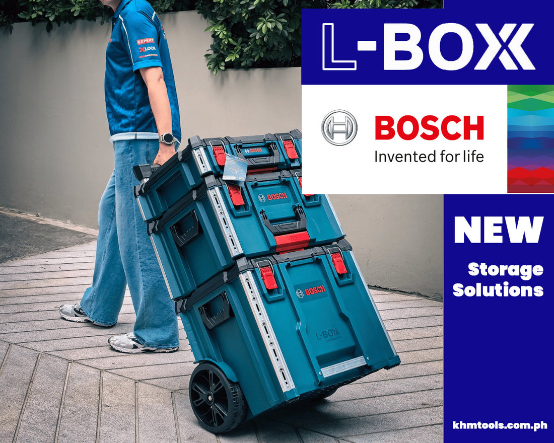 Bosch launches new L-boxx Contractor Set 3 Professional Storage Solutions