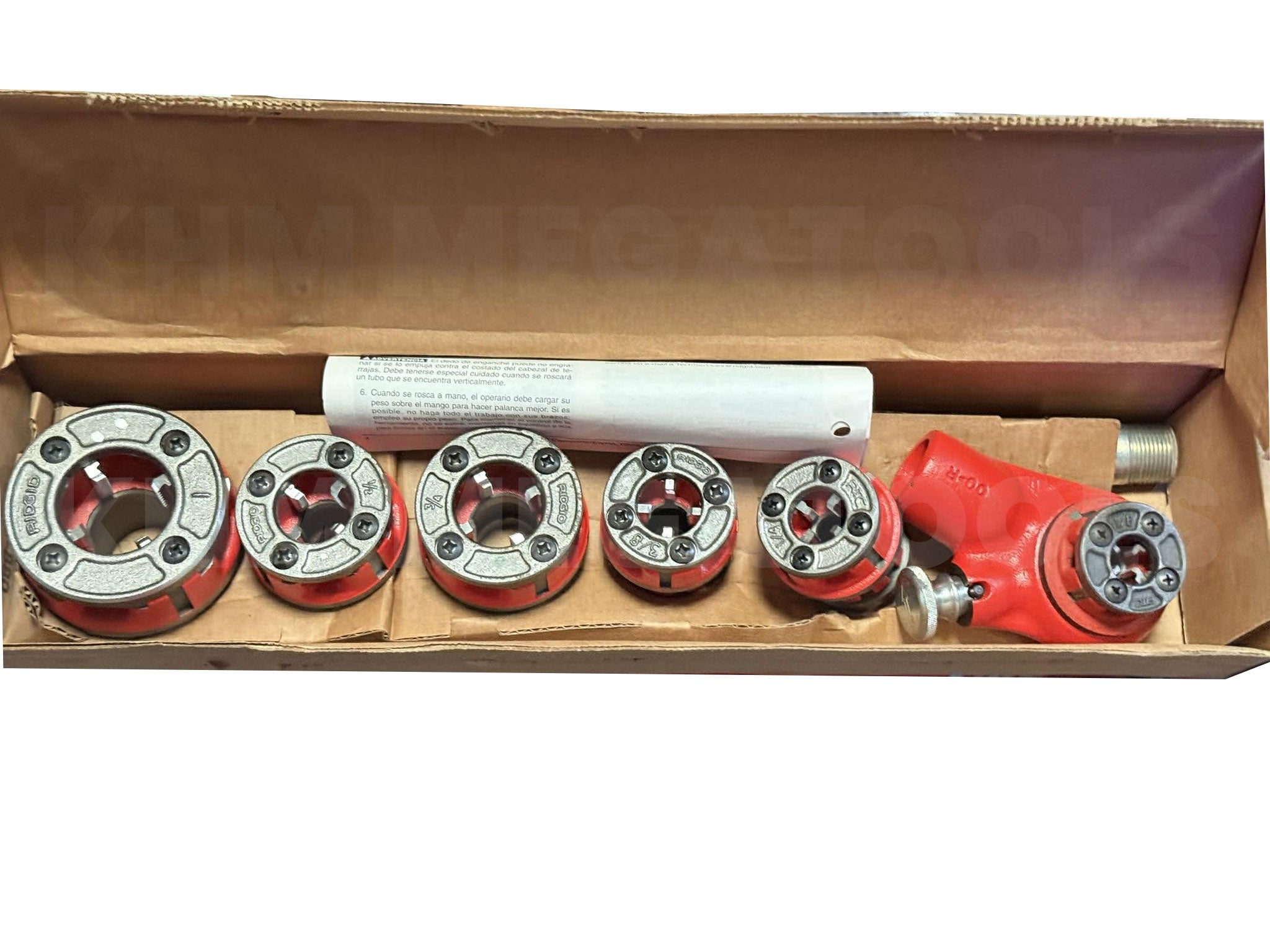 Ridgid 00-R DropHead Ratchet Threader / Manual Pipe Threader Set