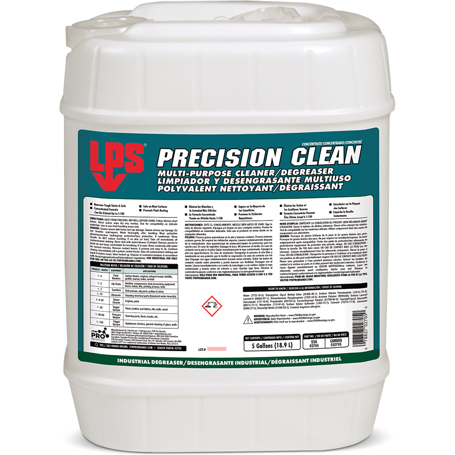 LPS Precision Clean Multi-Purpose Cleaner/Degreaser - KHM Megatools Corp.