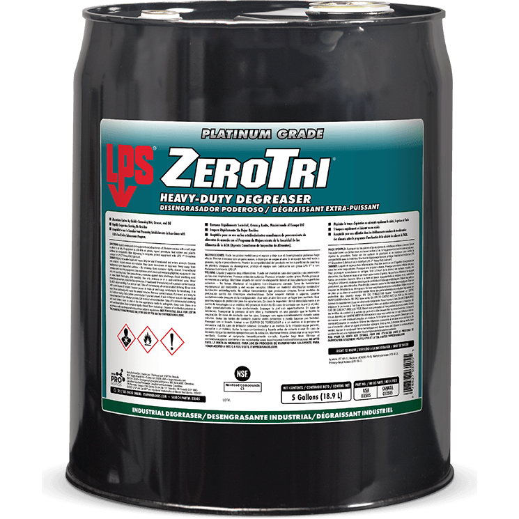 LPS ZeroTri® Heavy-Duty Degreaser/Cleaner - KHM Megatools Corp.