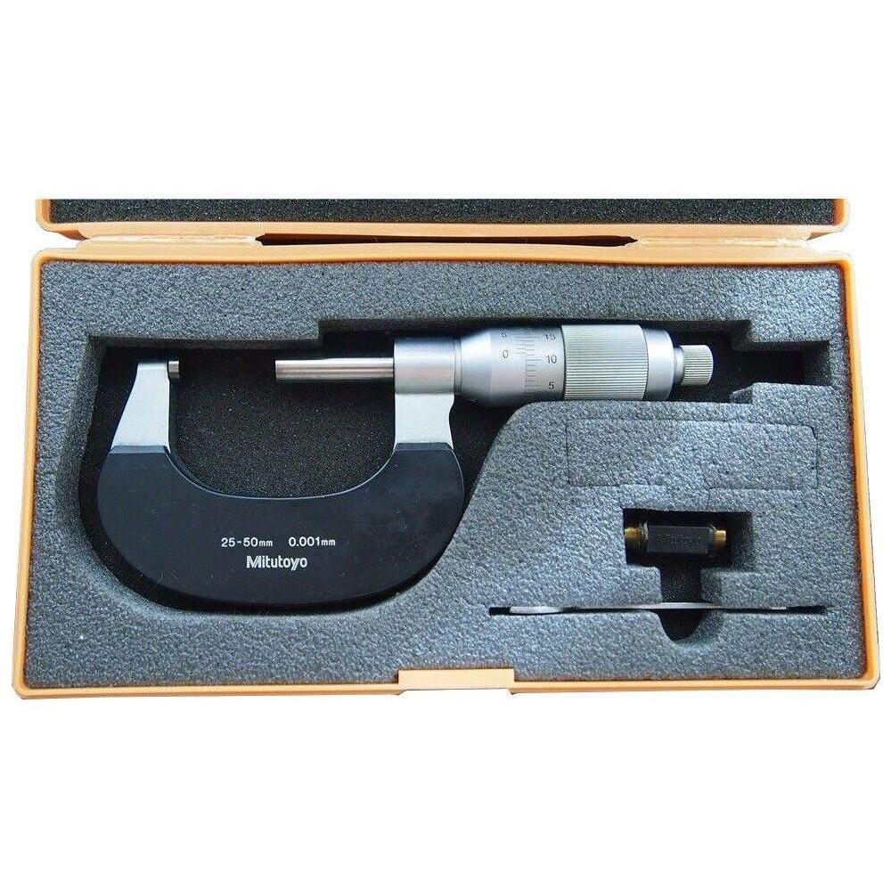 Mitutoyo 106-103 Outside Micrometer 25-50mm (OMV-50) - KHM Megatools Corp.