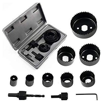 S-Ks TTB-21067 12pcs Hole Saw Set (7/8"-3") | S-Ks Tools USA by KHM Megatools Corp.