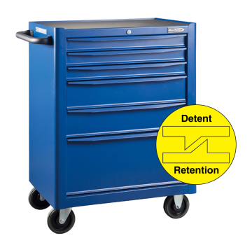 Blue Point KRB13006BLU 26” Roll Cab (Blue Gloss) 6 Drawer | Blue Point by KHM Megatools Corp.