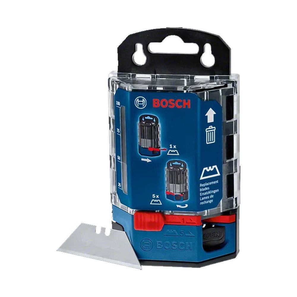 Bosch Retractable Utility Knife Blades 50Pcs (1600A01V3J) | Bosch by KHM Megatools Corp. Main image