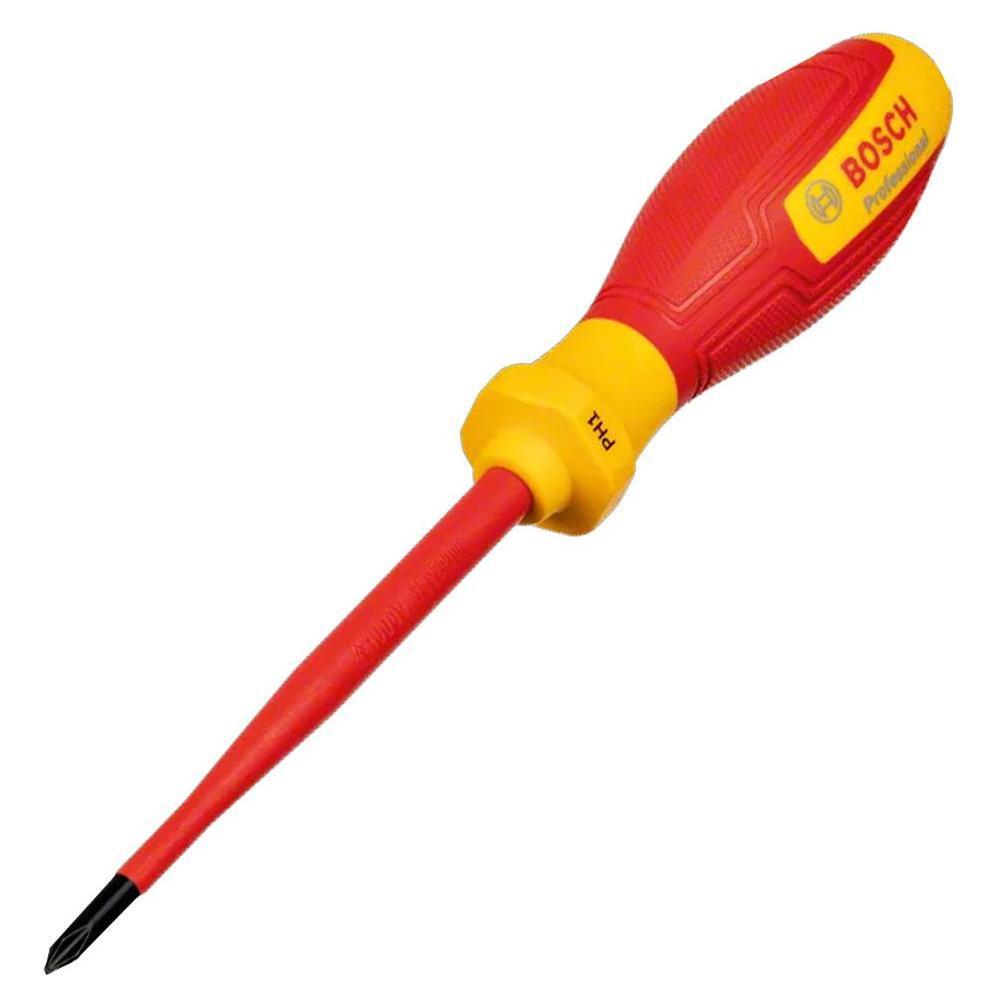 Bosch VDE Philips Screwdriver PH2 x 125MM (1600A02NB9) | Bosch by KHM Megatools Corp. Main image