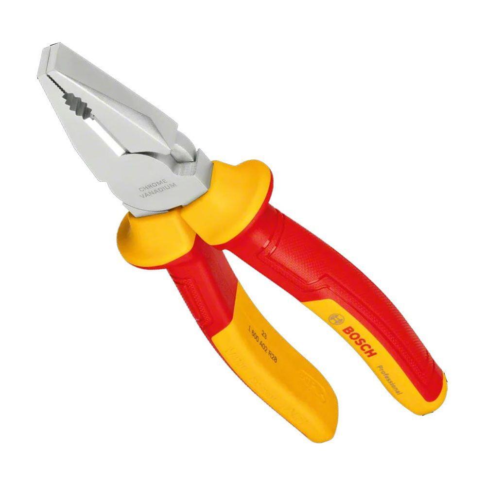 Bosch VDE Combination Plier 180mm (1600A02NE1) | Bosch by KHM Megatools Corp. Main image