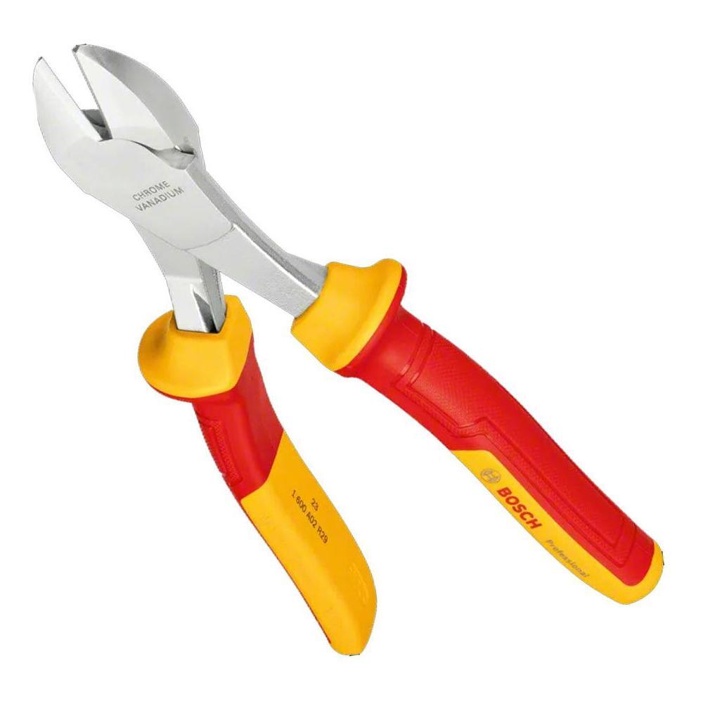 Bosch VDE High Leverage Diagonal Cutting Plier 200mm (1600A02NE2) | Bosch by KHM Megatools Corp. Main image