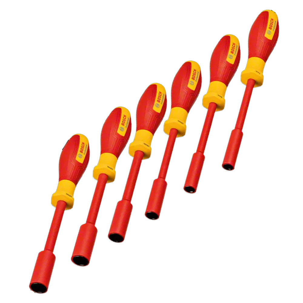 Bosch VDE Hex Socket Wrench Set 6Pcs (1600A02NF3) | Bosch by KHM Megatools Corp. Main image