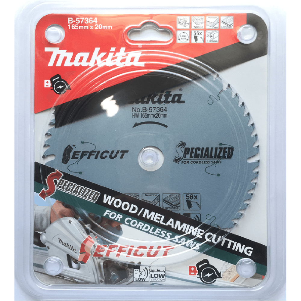 Makita B-57364 Circular Saw Blade 6-1/4" x 56T for Wood - KHM Megatools Corp.