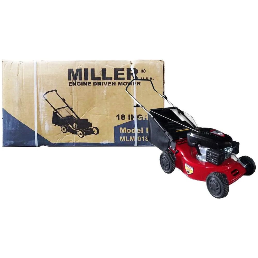 Miller MLM018GC Engine 5HP Lawn Mower 18" (MLM-H18GC) - KHM Megatools Corp.