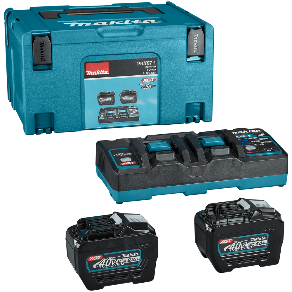Makita 191Y97-1 Power Source Kit / Battery & Charger Set XGT (8.0Ah)