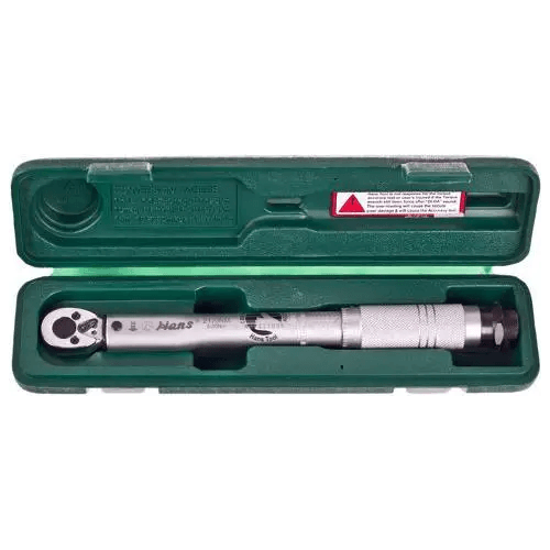 Hans 3171NM Click Torque Wrench 3/8" Drive x 20-110 Nm 14" - KHM Megatools Corp.