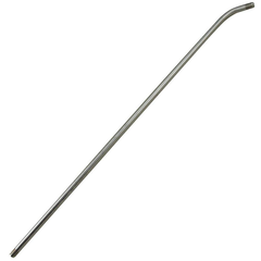 Harris 2393-1F 36" Curved Stainless Steel Tip Tube (1800200)