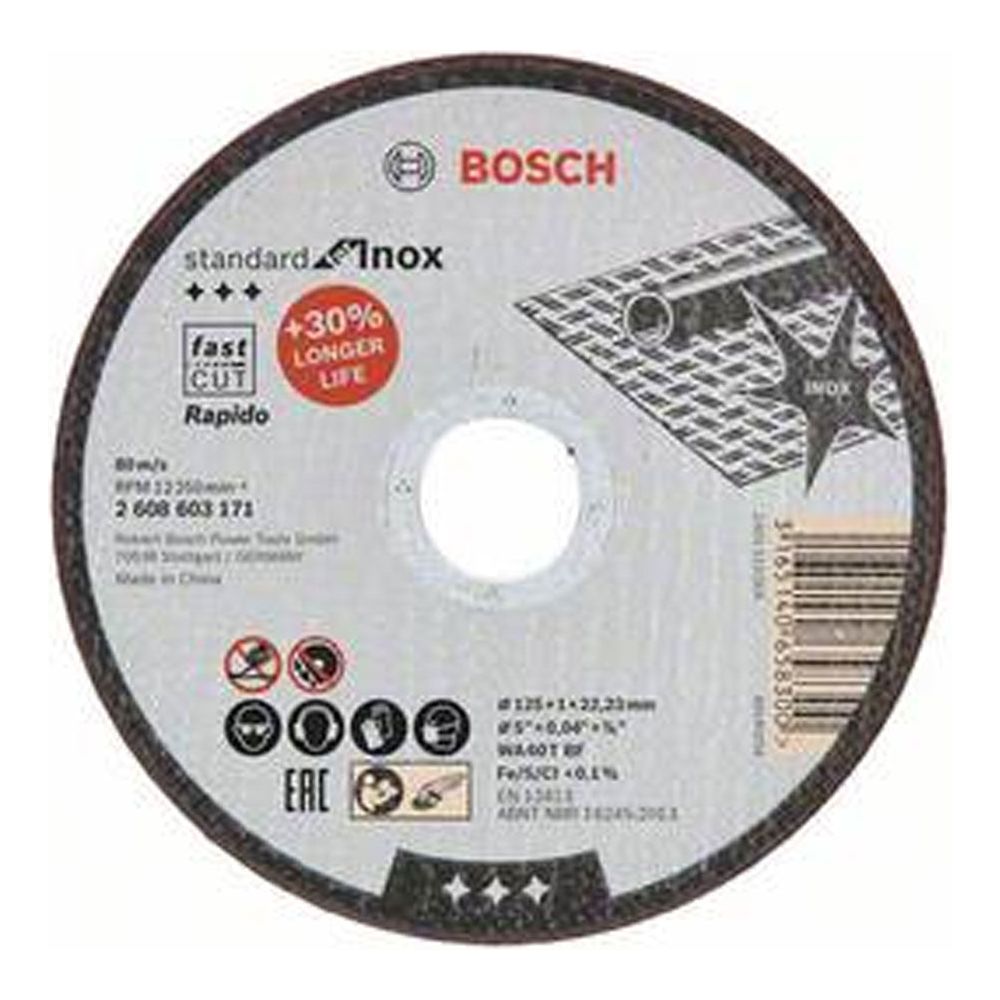 Bosch Cutting Disc Inox 5"(2608603171)