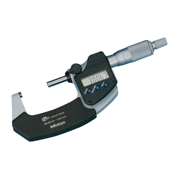 Mitutoyo 293-241-30 Digital Micrometer 25-50mm (IP65 Coolant Proof)