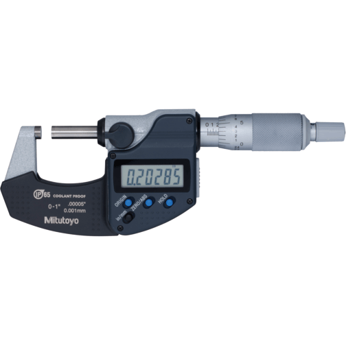 Mitutoyo 293-330-30 Digital Micrometer 1" (IP65 Coolant Proof) - KHM Megatools Corp.