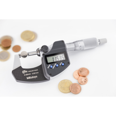 Mitutoyo 293-331-30 Digital Micrometer 1-2" (IP65 Coolant Proof) - KHM Megatools Corp.