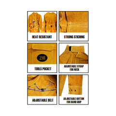 2B Long Sleeve Welding Apron