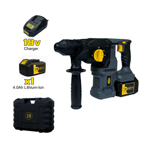 2B PT-CBRH18-CX Cordless Brushless Rotary Hammer 18v