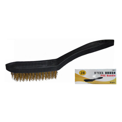 2B PVC Handle Steel Brush