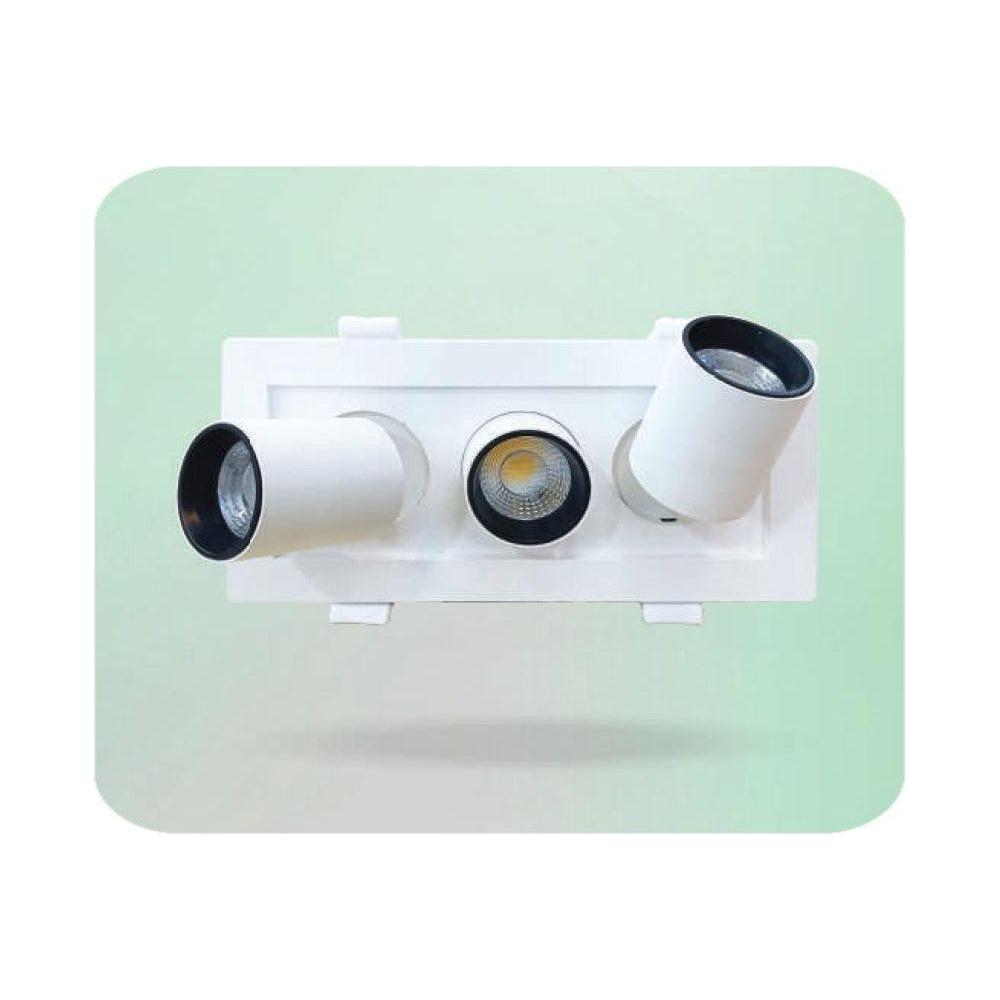Omni LED Recessed Rectangular Spot Ceiling Downlight (Spotlight) – KHM ...