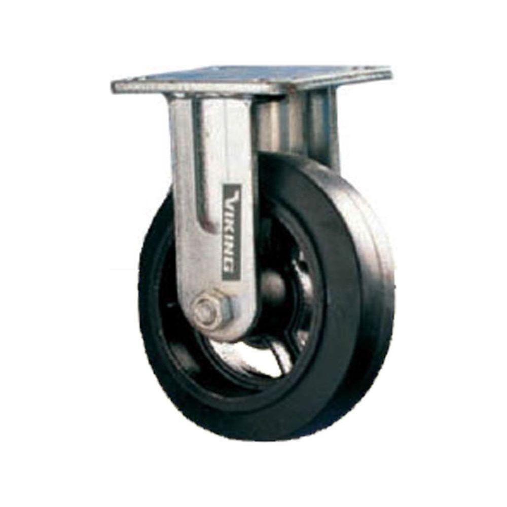 Viking Rubber on Cast Iron Wheels (508) (Fixed) | Viking by KHM Megatools Corp.