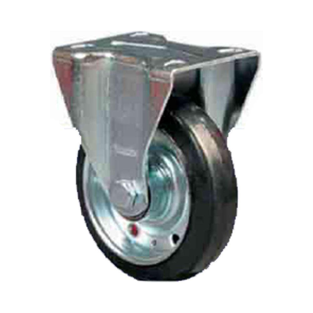 Viking Elastic Rubber Castor Wheels (524) (Fixed) | Viking by KHM Megatools Corp.