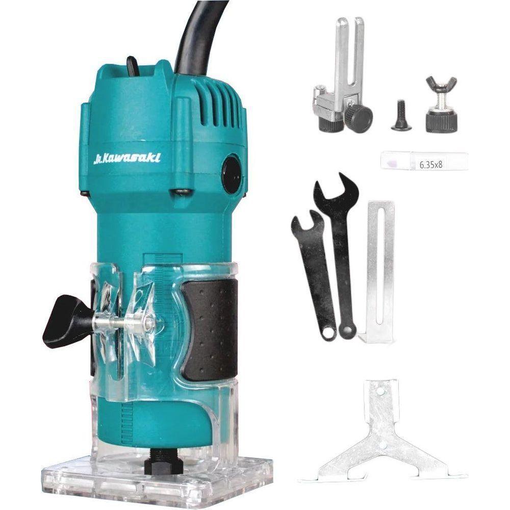 Jwei Router Tools JR Kawasaki JR3709 Palm Router / Trimmer 1/4