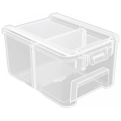 Wadfow WTB8333 Transparent Storage Bins Set 3Pcs | Wadfow by KHM Megatools Corp.