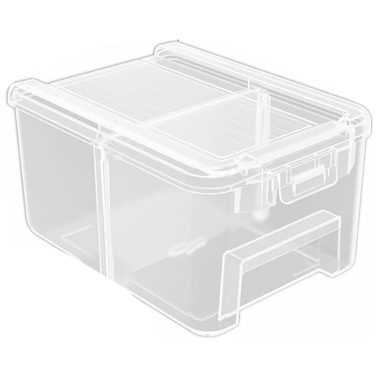 Wadfow WTB8333 Transparent Storage Bins Set 3Pcs | Wadfow by KHM Megatools Corp.