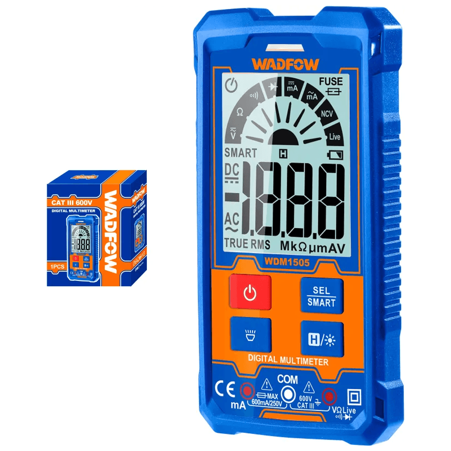 Wadfow WDM1505 Digital Multi Meter 2000-Counts - KHM Megatools Corp. Main image