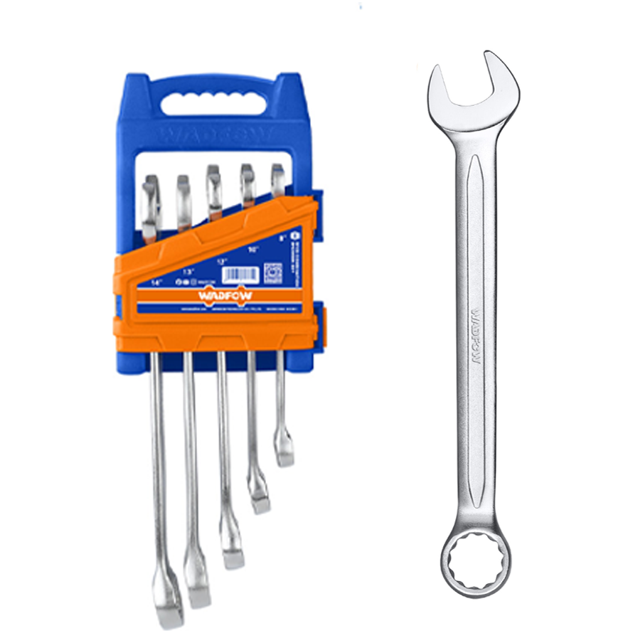 Wadfow WSP1205 8-14MM Combination Spanner 5Pcs Set | Wadfow by KHM Megatools Corp. Main image