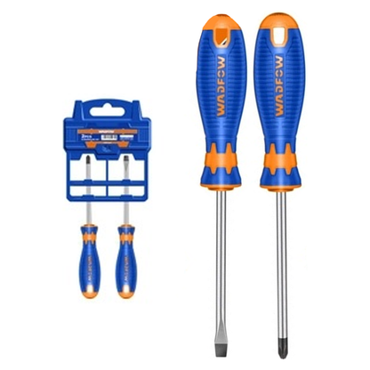 Wadfow WSS1302 Screwdriver CR-V 2Pcs Set | Wadfow by KHM Megatools Corp.