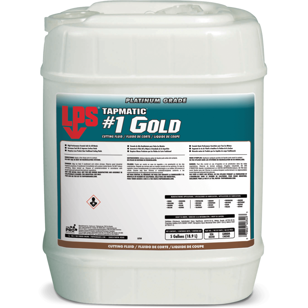 LPS Tapmatic® #1 Gold Cutting Fluid - KHM Megatools Corp.