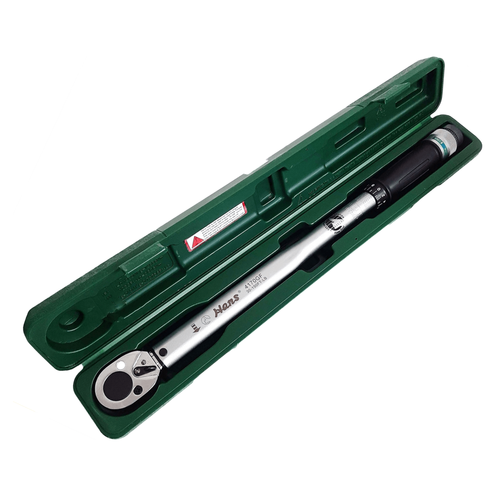 Hans 4170GF Micro Click Torque Wrench 1/2" Drive x 30-150 ft.lb / 21" - KHM Megatools Corp.