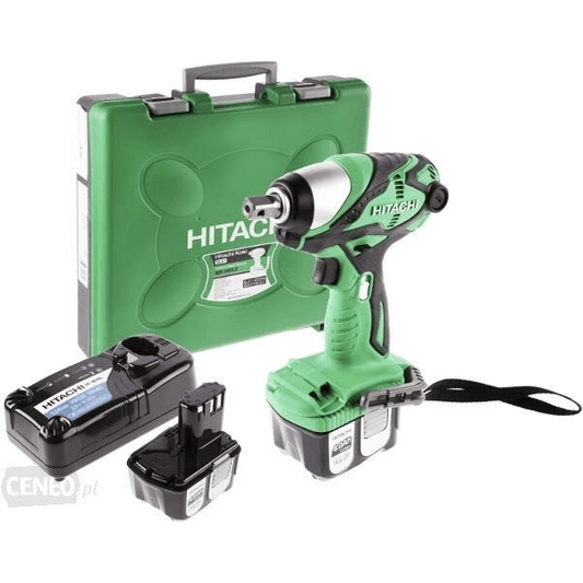 Hitachi WR14DL 14.4V Cordless Impact Wrench 1/2" Drive 200Nm [Kit] - KHM Megatools Corp.