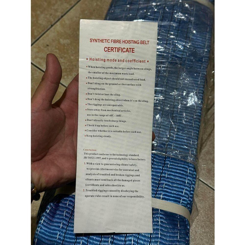 Mega Webbing Sling / Lifting Belt (Eye and Eye) - KHM Megatools Corp.