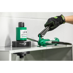 Greenlee 7310SB Hydraulic Knock Out Punch / Puncher Kit with Hand Pump 1/2" - 4"